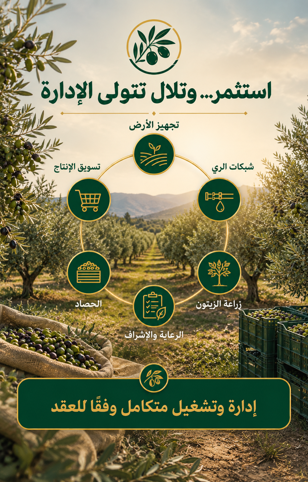 إدارة وتشغيل مشروع غراس